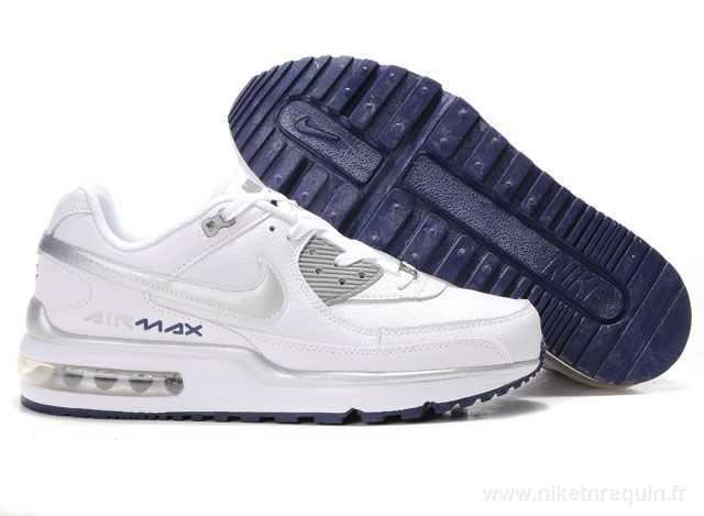 Blanc Argent Air Max Ltd 4 Chaussures À La Mode